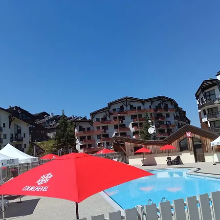 Ski-in Ski-out 1 Bed, La Tania Lägenhet *